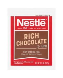 Nestle Hot Cocoa Single-Serve Hot Chocolate Packets - Powder - Chocolate Flavor - 0.17 oz - Packet - 300 / Carton
