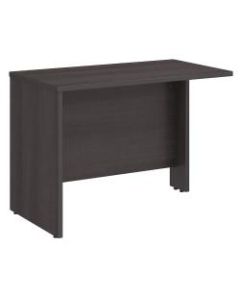 Bush Business Furniture Studio C 42inW Desk Return, Storm Gray, Standard Delivery