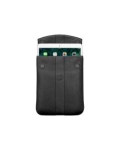 MacCase Premium - Protective sleeve for tablet - leather - black - 12.9in - for Apple 12.9-inch iPad Pro (1st generation, 2nd generation)
