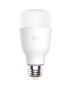 Yeelight Smart LED Bulb 1S (Color) - Yeelight Smart Light Bulb 1S?Multicolor?Dimmable?App & Voice controll Wi-Fi Smart Color changing light bulb?Alexa/Google Assistant, Siri compatible?no hub required?A19 60W Equivalent Smart Home RGB LED Bulbs