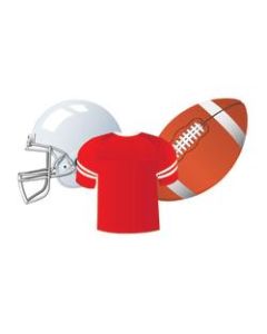 Eureka Paper Cutouts, 5in, Football, Pack Of 36