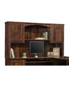 Sauder Harbor View Wood Hutch, Curado Cherry