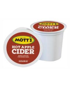 Motts Single-Serving Hot Apple Cider K-Cup, 0.79 Fl Oz, Pack Of 24