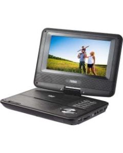 Naxa NPD-703 Portable DVD Player - 7in Display - Black - DVD-R, CD-R - JPG - DVD Video - 16:9 - CD-DA - 1 x Headphone Port(s) - USB - Lithium (Li)