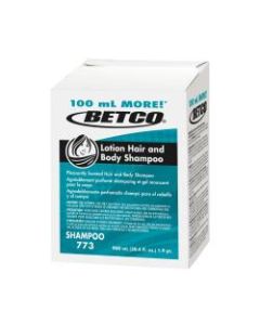 Betco Lotion Hair And Body Shampoo Refills, Fresh Scent, 30.4 Oz, Pack Of 12 Bottles