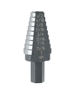 High Speed Steel Fractional Self-Starting, 3/16 in to 7/8 in, 12 Steps