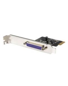 StarTech.com 1 Port PCI Express Dual Profile Parallel Adapter Card - SPP/EPP/ECP - 1 x 25-pin DB-25 IEEE 1284 Parallel
