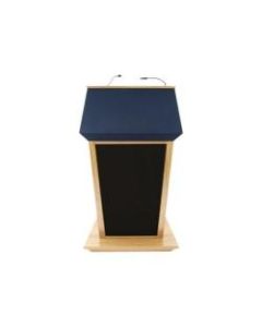 AmpliVox Patriot Plus SW3045 - Lectern - mobile - cherry, available in different colors - cherry base