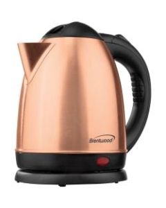 Brentwood KT-1780RG Electric Kettle - 1200 W - 1.59 quart - Rose Gold