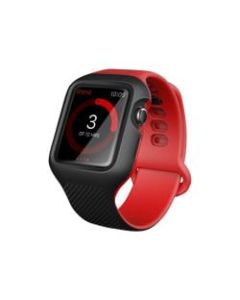 i-Blason Unity Wristband Case - Wrist pack for smart watch - thermoplastic polyurethane (TPU) - red - for Apple Watch (42 mm, 44 mm)