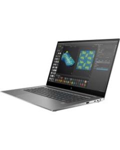 HP ZBook Studio G7 15.6in Mobile Workstation - 4K UHD - 3840 x 2160 - Intel Core i7 i7-10750H Hexa-core 2.60 GHz - 16 GB RAM - 512 GB SSD - Windows 10 Pro - NVIDIA Quadro T1000 with Max-Q Design with 4 GB, Intel UHD Graphics - 18 Hour Battery