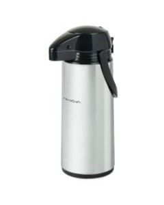 HomeCraft HCCAP2SS 2-Liter Double-Wall Airpot Coffee Dispenser, Silver