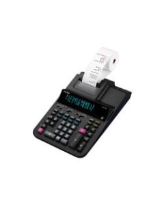 Casio DR120R Desktop Printing Calculator, DR120R-BK