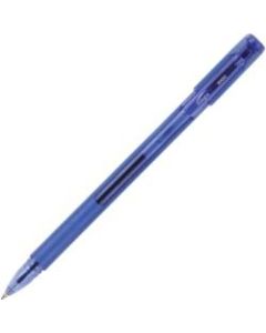 Integra Quick-Dry Gel Ink Stick Pens, 0.7 mm, Blue Ink, Pack Of 12 Pens