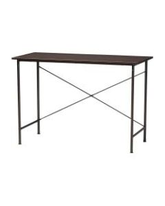 Baxton Studio 44inW Industrial Writing Desk, Espresso