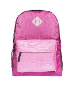 Playground Hometime Backpacks, Fuchsia/Pink, Pack Of 12 Backpacks