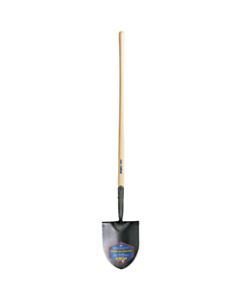 Shovels, 12 in X 8 3/4 in Round Point Blade, 47 in White Ash Straight Handle