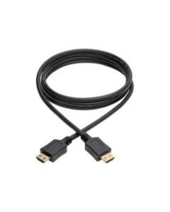 Tripp Lite High-Speed HDMI Cable w/ Gripping Connectors 4K M/M Black 6ft 6ft - 1 x HDMI Male Digital Audio/Video - 1 x HDMI Male Digital Audio/Video - Shielding - Black