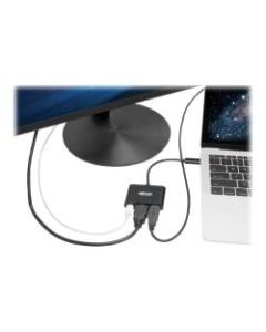 Tripp Lite USB C to HDMI Multiport Adapter w/ USB Hub, HDMI, PD Charging USB Type C, USB-C Thunderbolt 3 Compatible - 1 x HDMI - Mac, PC, Chrome OS