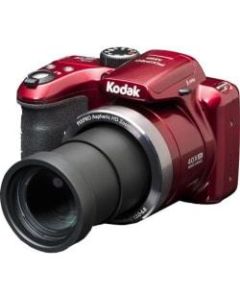 Kodak PIXPRO AZ401 Bridge Camera - White - Autofocus - 3inLCD - 40x Optical Zoom - 4x Digital Zoom - Optical (IS) - 4608 x 3456 Image - 1280 x 720 Video - HD Movie Mode