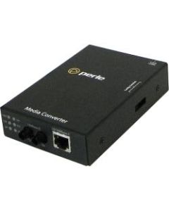 Perle S-110-S2SC20-XT Media Converter - 1 x Network (RJ-45) - 1 x SC Ports - Single-mode - 10/100Base-TX, 100Base-LX - Desktop, Wall Mountable, Rail-mountable, Rack-mountable