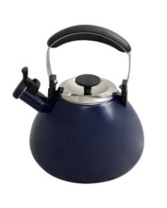 Mr. Coffee Marlowe 3-Quart Tea Kettle, Solid Blue