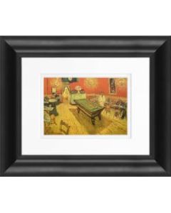 Timeless Frames Marren Framed Food Artwork, 8in x 10in, Black, The Night Cafe