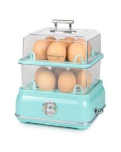 Nostalgia Electrics Classic Retro 14-Capacity Egg Cooker, Aqua