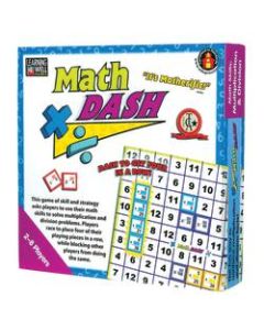 Edupress Math Dash Game: Multiplication & Division, Grades 4-12