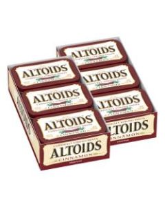 Altoids Curiously Strong Mints, Cinnamon, 1.76 Oz, Pack Of 12 Tins