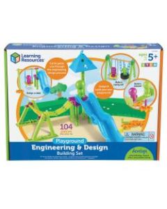 Learning Resources STEM Playground Engineering And Design Building Set, Kindergarten - Grade 4