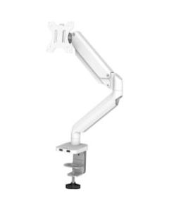 Fellowes Platinum Series Gas Spring Single Monitor Arm, White