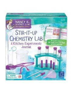 Educational Insights Nancy Bs Science Club Stir-It-Up Chemistry Lab And Kitchen Experiments Journal, Grade 3 - 5