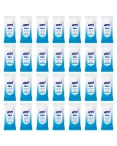 Purell Hand Sanitizing Wipes, Clean Scent, 20 Wipes Per Flow Pack, Case Of 28 Flow Packs