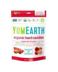 Yummy Earth Organic Favorite Fruit Hard Candies, 13 Oz, Pack Of 3 Bags
