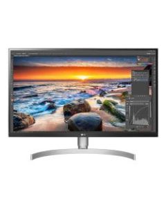 LG 27in 4K UHD LED LCD Monitor, HDMI, DisplayPort 27UL850-W