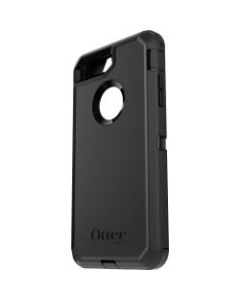 OtterBox Defender Carrying Case (Holster) Apple iPhone 7 Plus, iPhone 8 Plus Smartphone - Black - Belt Clip