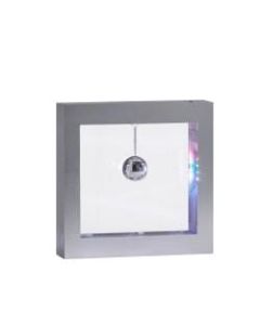 Adesso Simplee Disco Ball Light Box, 9inH, Silver