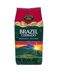 Gold Coffee Company Ground Coffee, Medium Roast, Brazil Cerrado, 10 Oz Per Bag