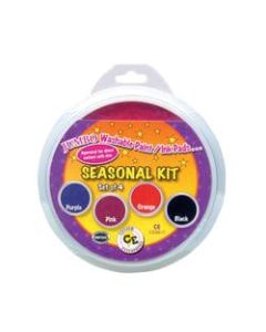 Ready 2 Learn Jumbo Circular Washable Stamp Pads - Seasonal - Set of 4