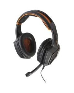 X Rocker XH3 Multi-Platform Gaming Headset, Black/Orange