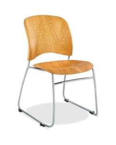 Safco Reve Wood Guest Chair, Natural