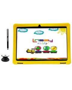 Linsay F10IPS Tablet, 10.1in Screen, 2GB Memory, 32GB Storage, Android 10, Yellow