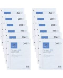 Sparco 3HP Notebook Filler Paper - 2400 Sheets - Wide Ruled - 16 lb Basis Weight - 8in x 10 1/2in - White Paper - 2400 / Bundle