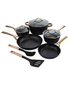 Oster Cookware Set, Allsberg 10-Piece, Copper/Black