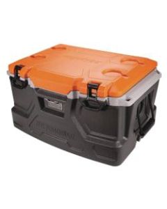 Ergodyne Chill-Its 5171 48-Qt Industrial Hard-Sided Cooler, 25-15/16inH x 13-5/8inW x 17-5/8inD, Orange/Gray