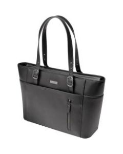 Kensington 62850 Carrying Case (Tote) for 15.6in Notebook - Faux Leather - Handle