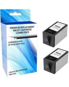 eReplacements T0A40BN-ER Remanufactured High-Yield Black Ink Cartridge Replacement For HP 902XL, Pack Of 2