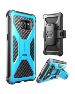 i-Blason Prime Carrying Case (Holster) Smartphone - Blue - Impact Resistant, Abrasion Resistant, Shock Absorbing, Bump Resistant, Drop Resistant - Polycarbonate - Belt Clip - 2 x Pieces per Set - 7.2in Height x 4.4in Width x 1in Depth