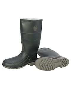Servus Mens Iron Duke PVC Steel-Toe Safety Boots, Size 11, Black